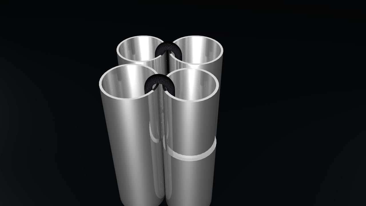 Easierhike 2 Beach Canopy Stability Poles for a Beach Tent with Patented Pole Bracket