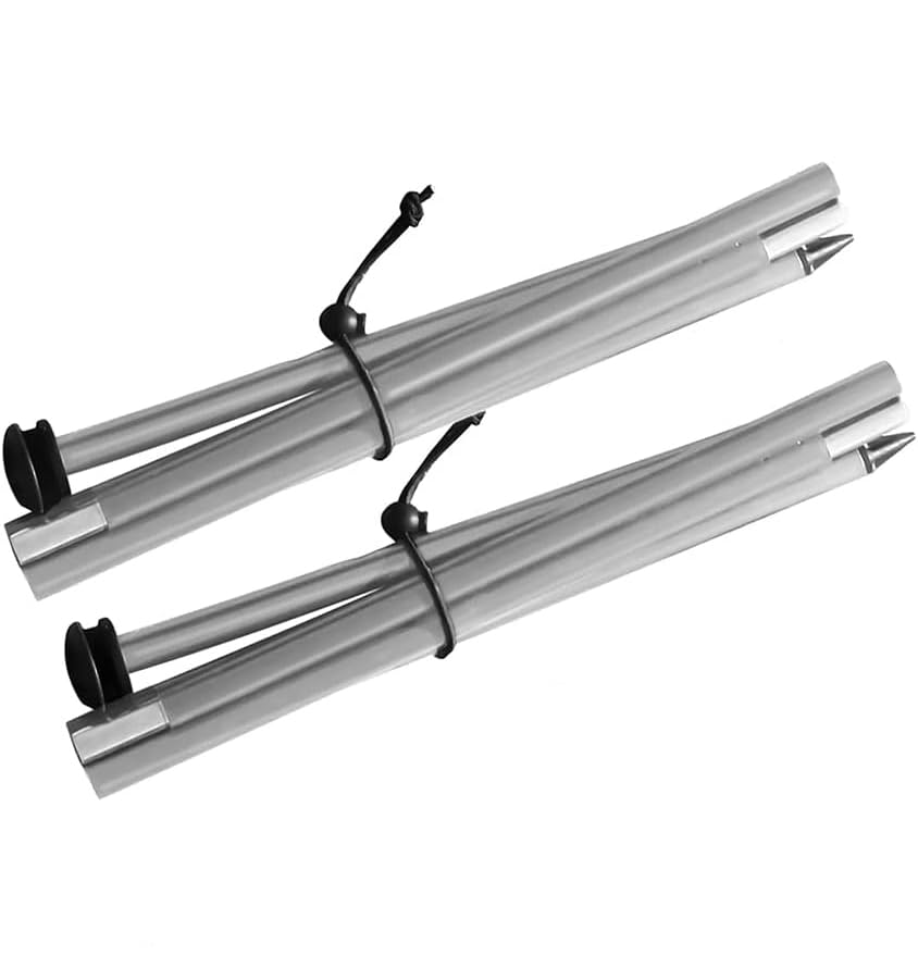 Easierhike 2 Beach Canopy Stability Poles for a Beach Tent with Patented Pole Bracket